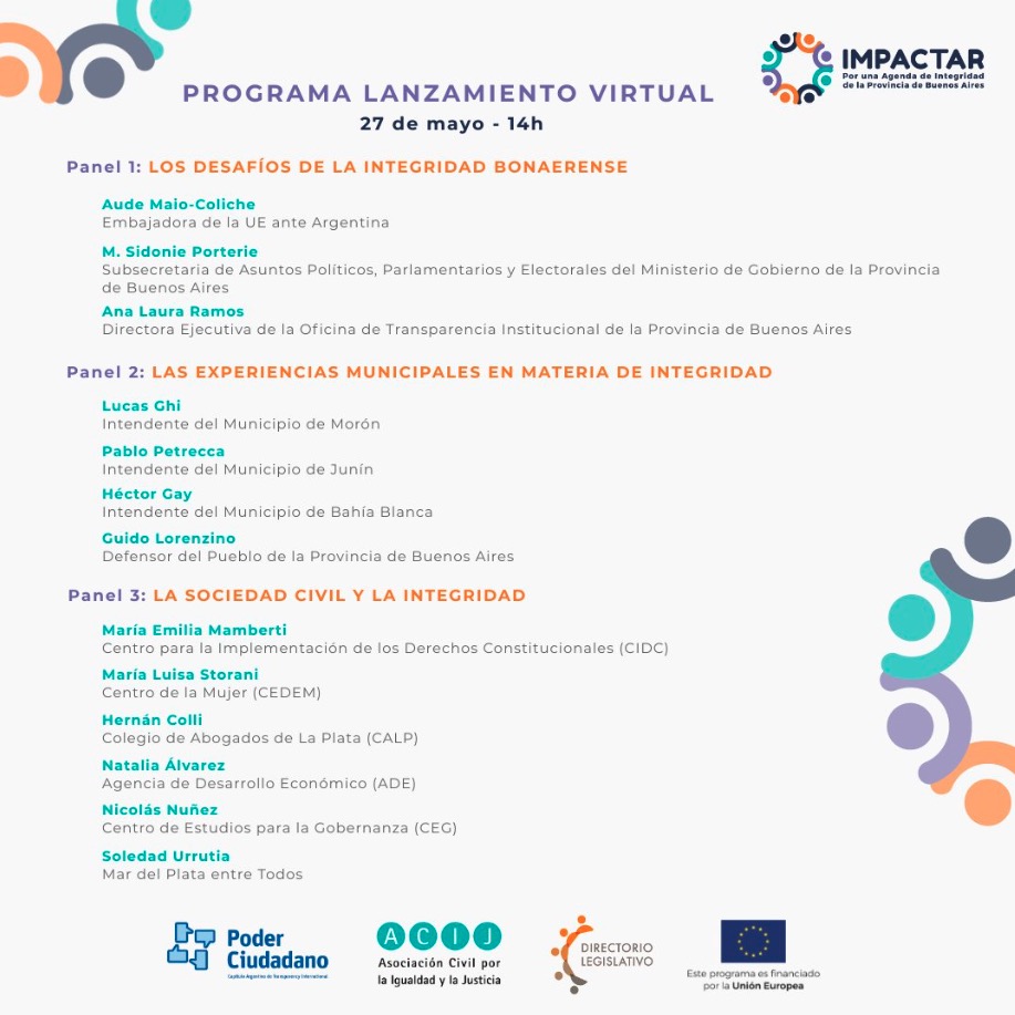 Participamos del evento de lanzamiento virtual de la iniciativa “IMPACTAR”