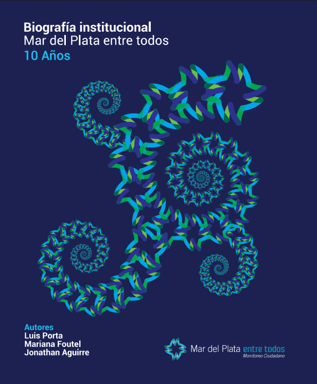 Portada de la biografía institucional.
