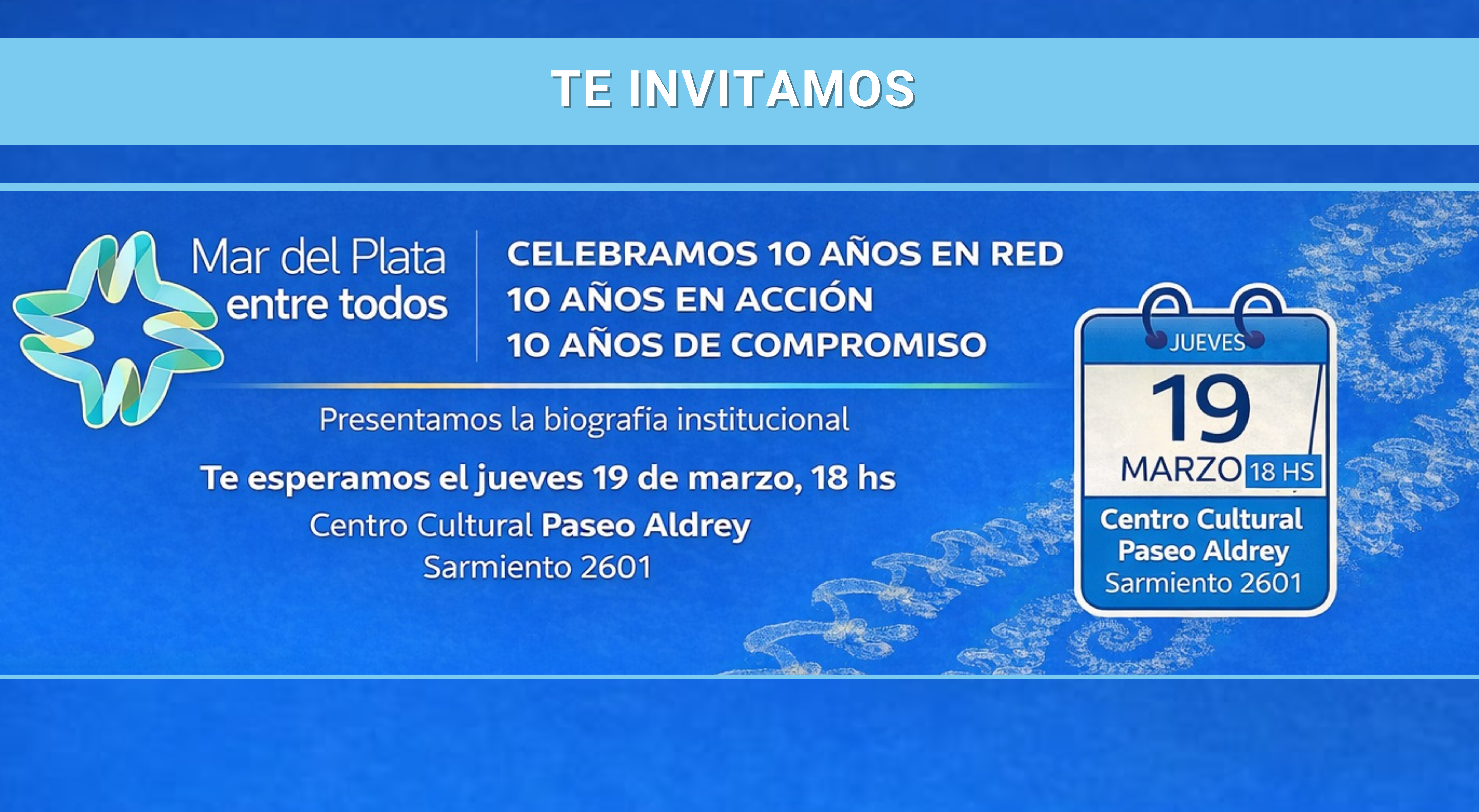 Celebramos nuestro aniversario
